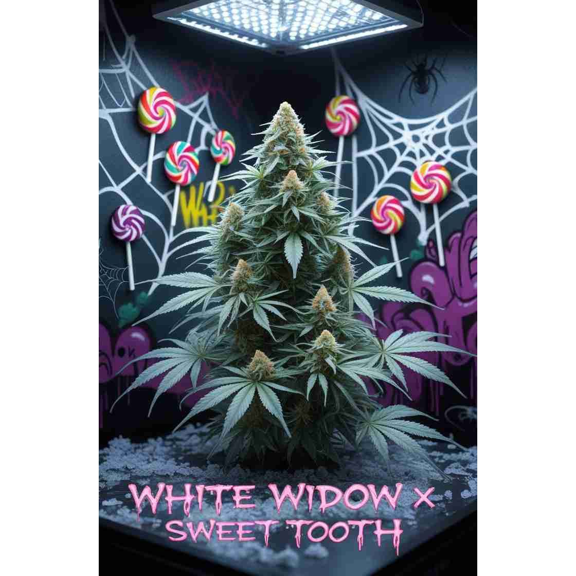 G14 THC White Widow x Sweet Tooth|White Widow x Sweet Tooth Cannabis Seeds - THC Seeds