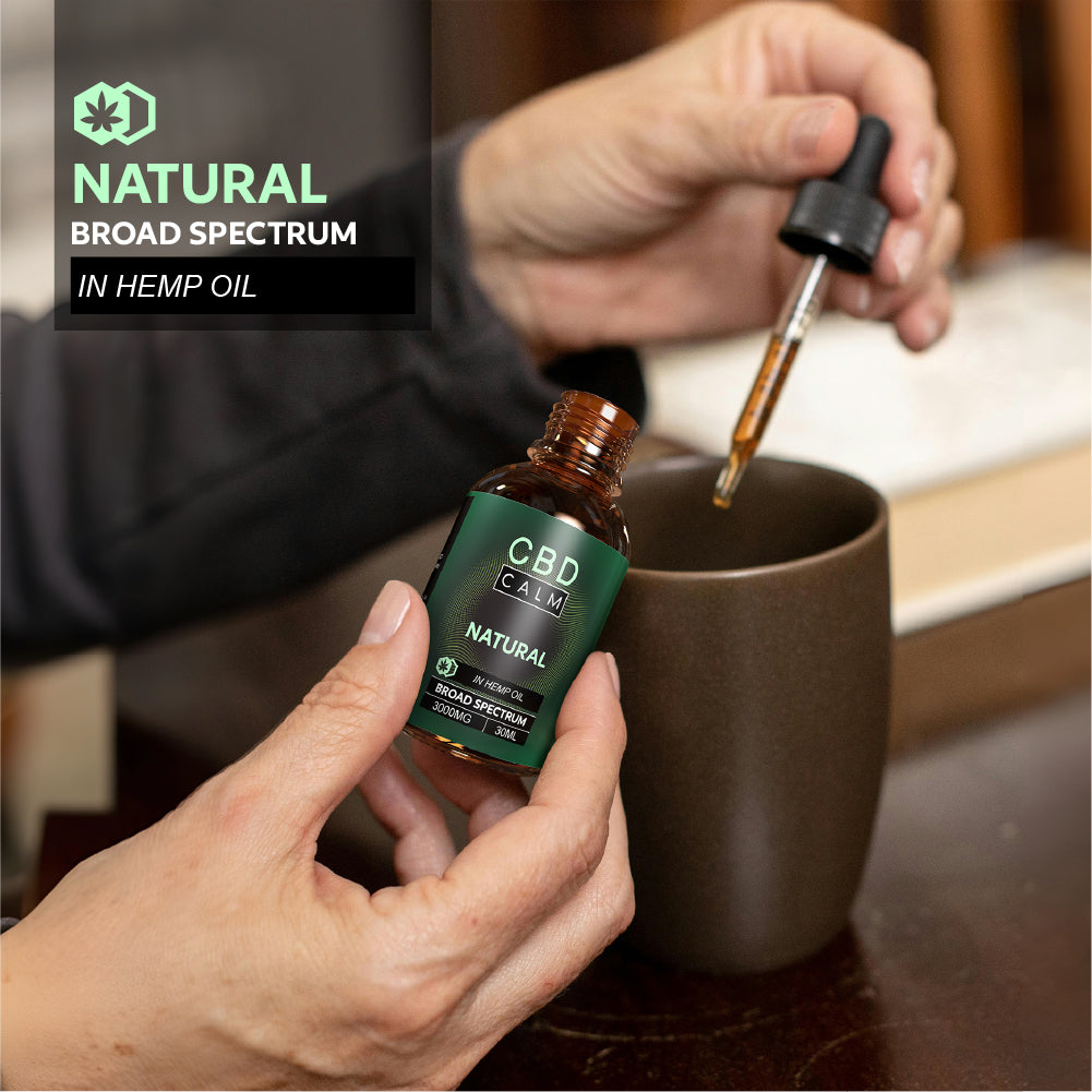 CBD Oil Broad Spectrum Natural CBD Calm