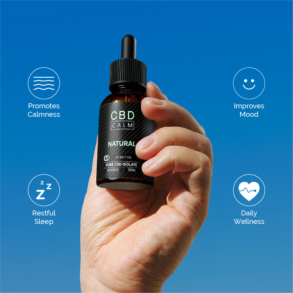 Natural CBD Isolate With MCT Oil CBD Calm