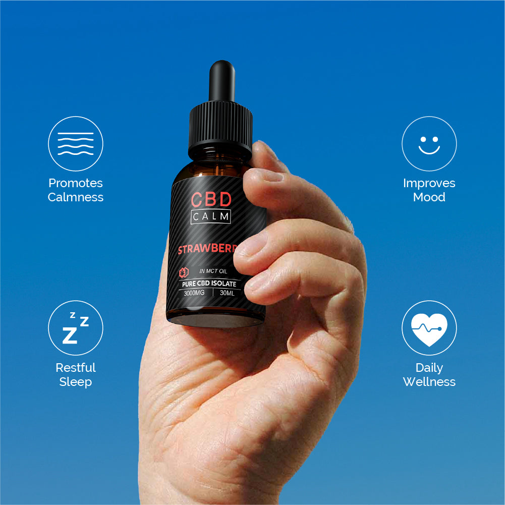 Flavoured CBD Isolate With MCT Oil CBD Calm