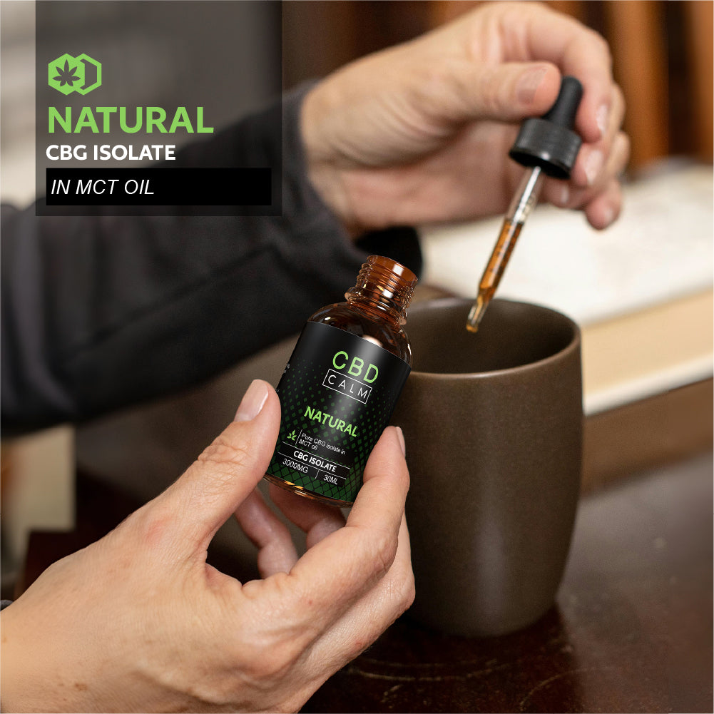 CBG Oil Isolate Natural CBD Calm