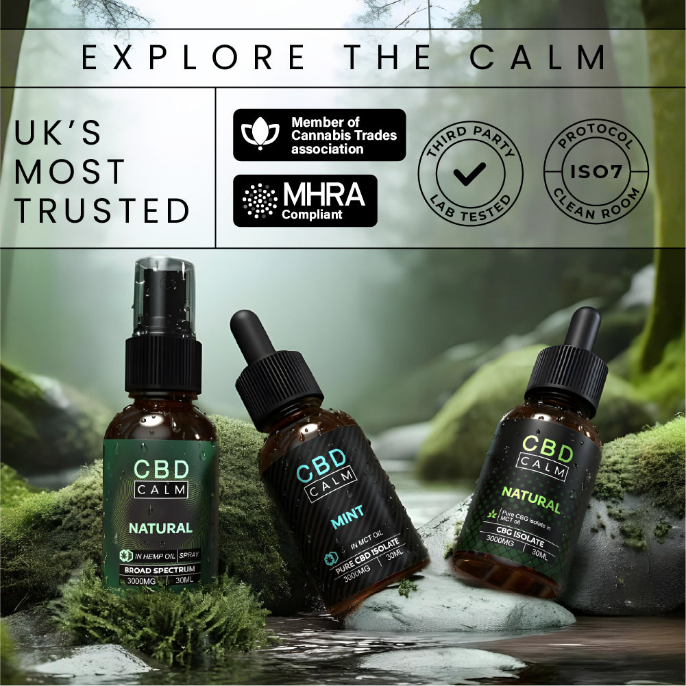 Flavoured CBD Isolate With MCT Oil CBD Calm