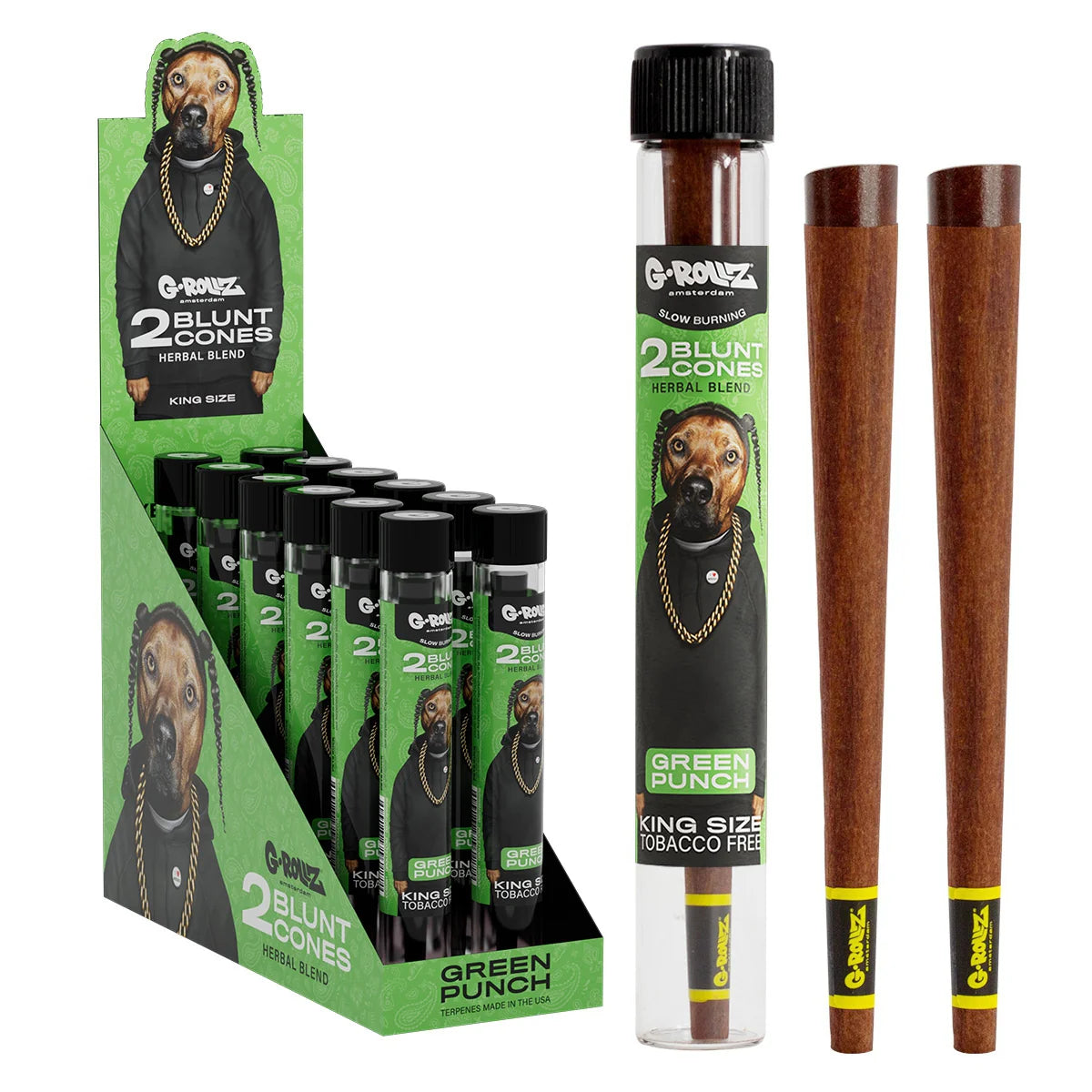 G-Rollz Terpene Infused Blunt Cones