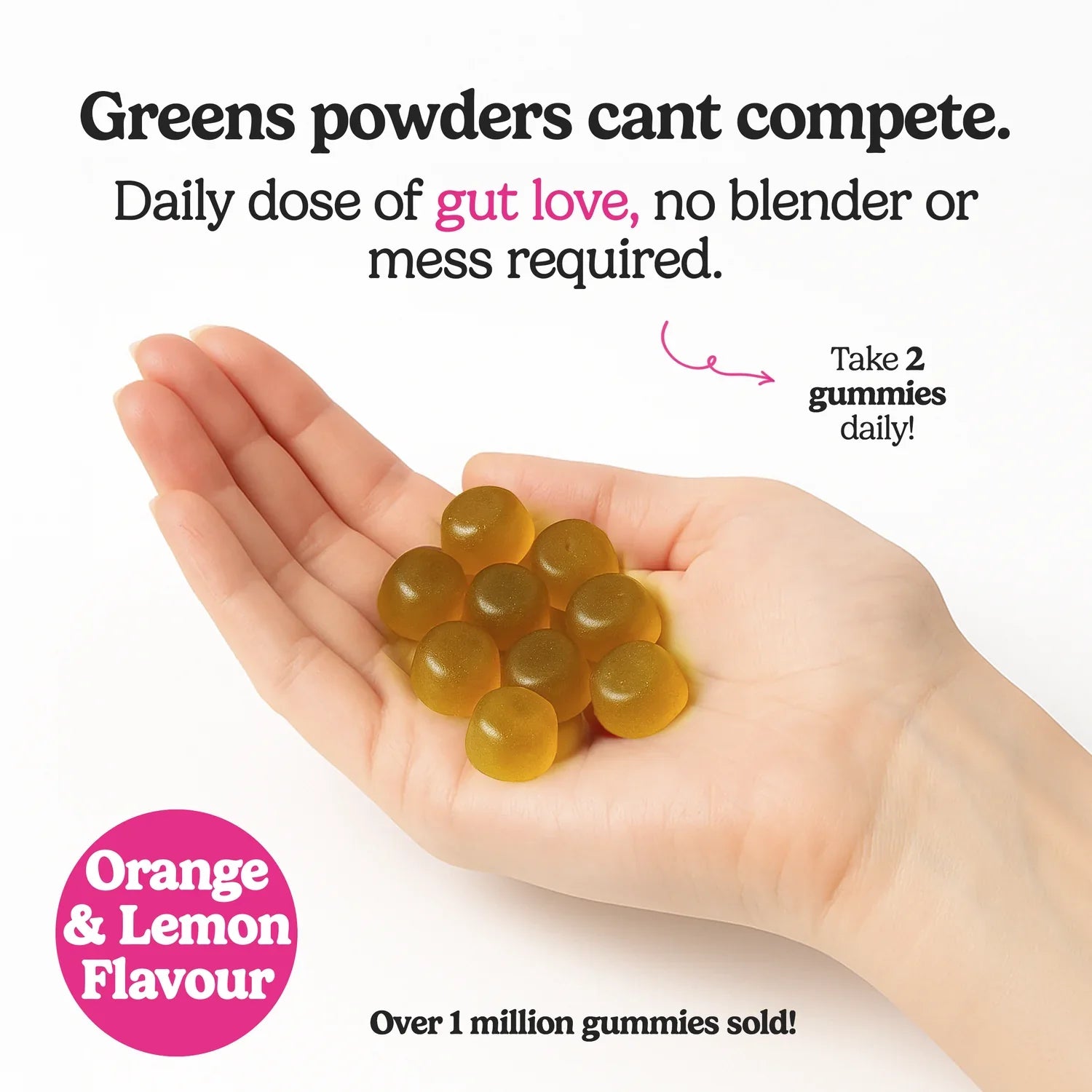 Groovy Greens By Inooova 60 Gummies