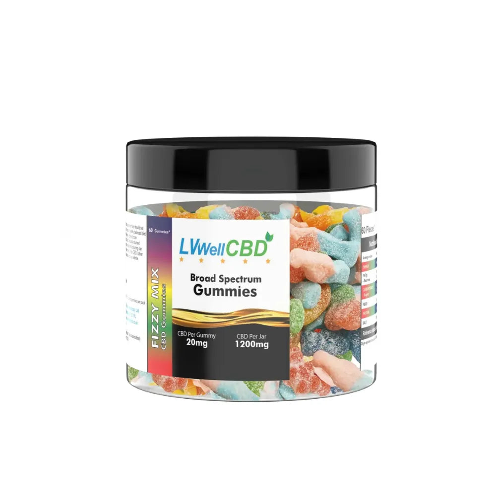 Fizzy Mix CBD Gummies 20mg