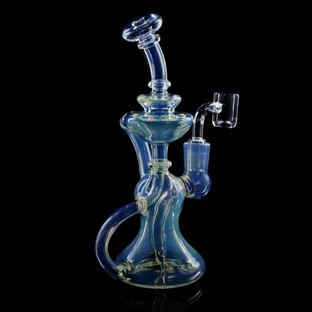 Phoenix Star 8" Recycler Dab Rig With Quartz Banger