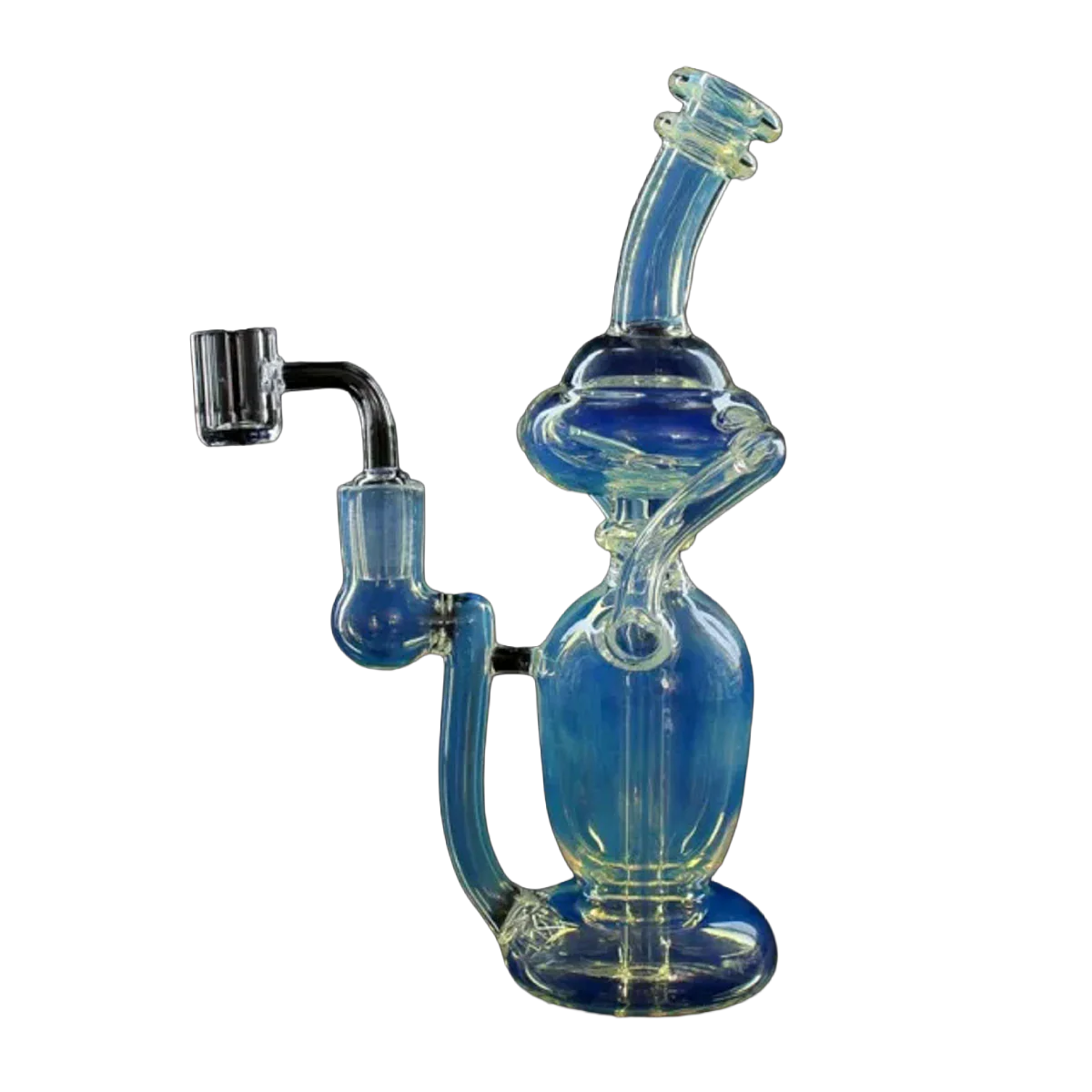 Phoenix Star 9" Dual Recycler Dab Rig With Quartz Banger
