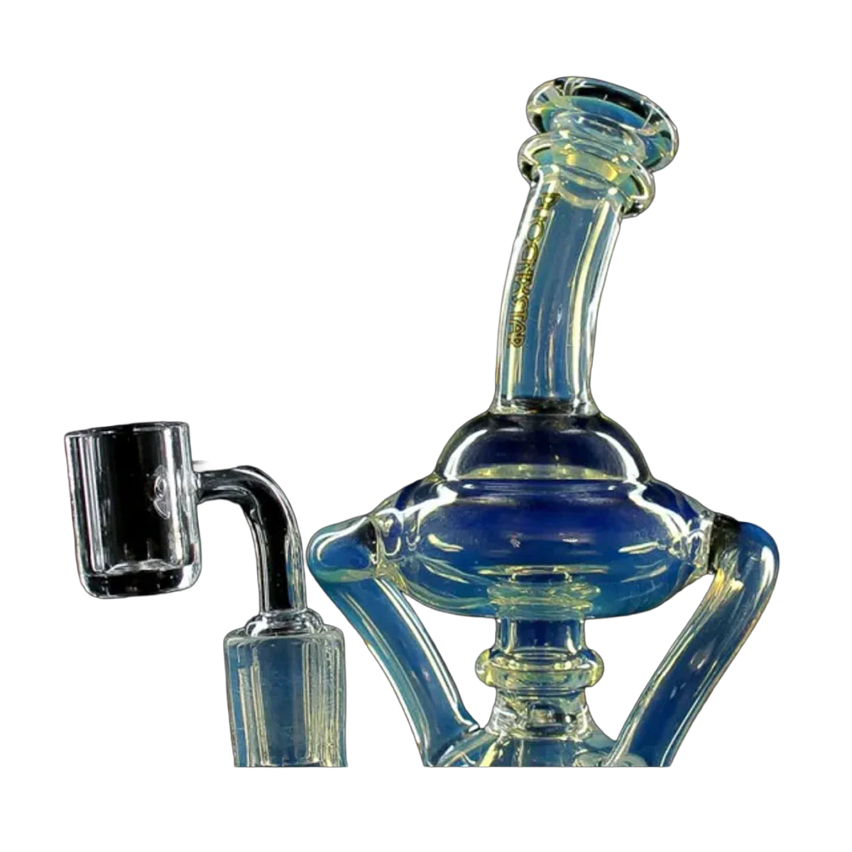 Phoenix Star 9" Dual Recycler Dab Rig With Quartz Banger