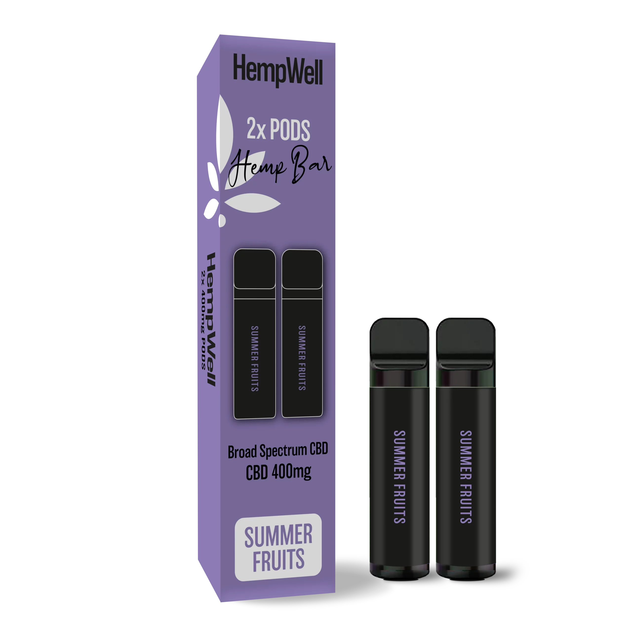 CBD Vape Pod Twin Pack – Summer Fruits