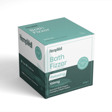 CBD Bath Bomb Sandalwood – 100mg