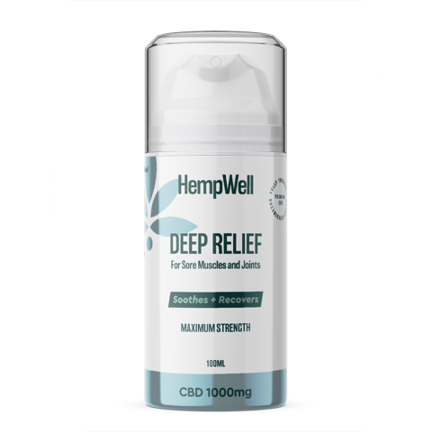 CBD Topical Cooling Muscle & Joint Cream 1000mg