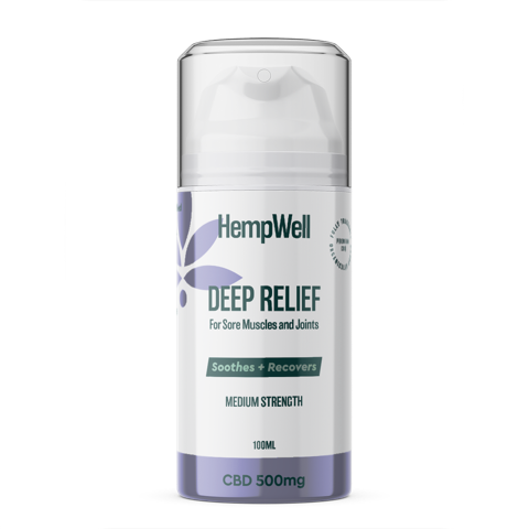 CBD Topical Cooling Muscle & Joint Cream 500mg