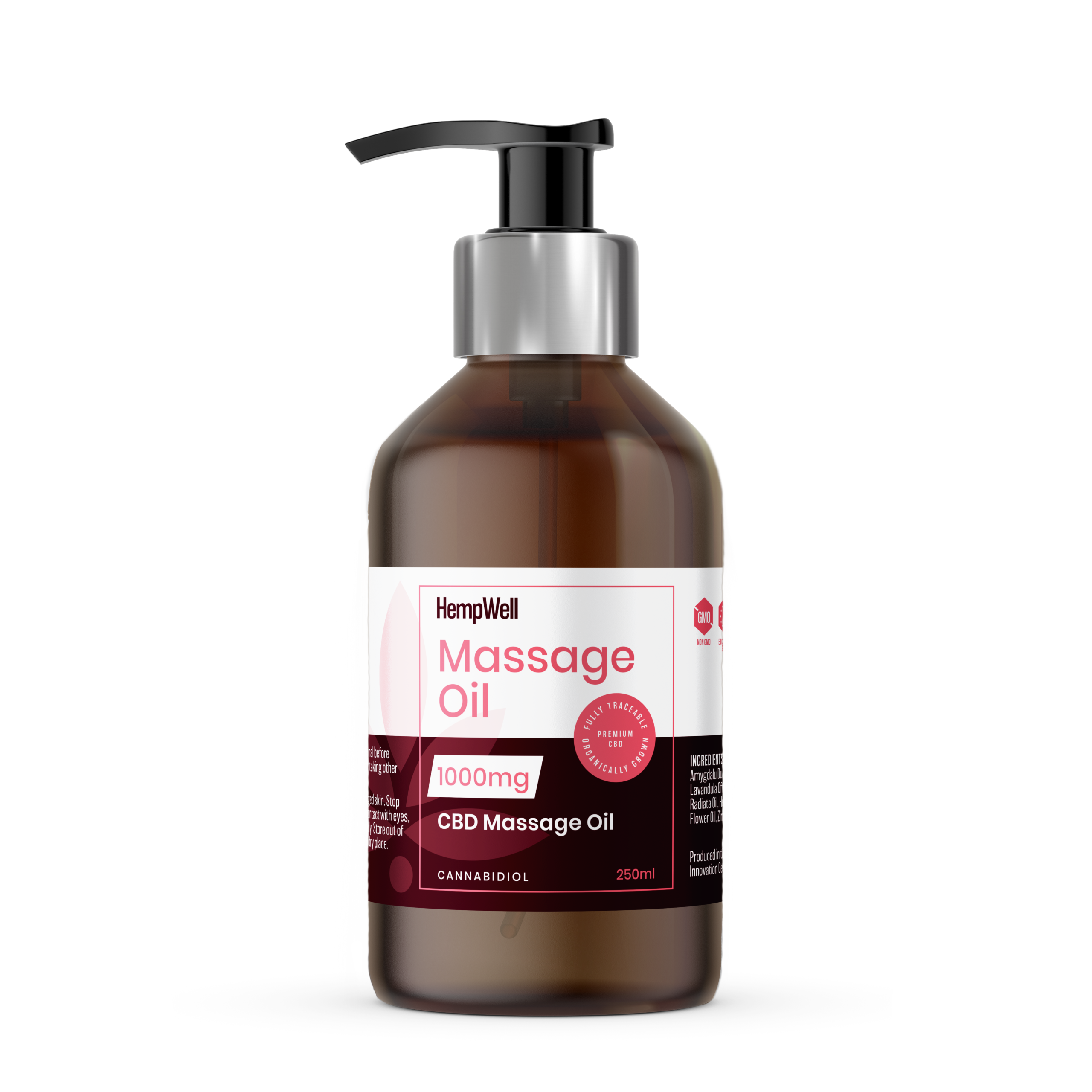 CBD Massage Oil Lavender 1000mg (250ml)