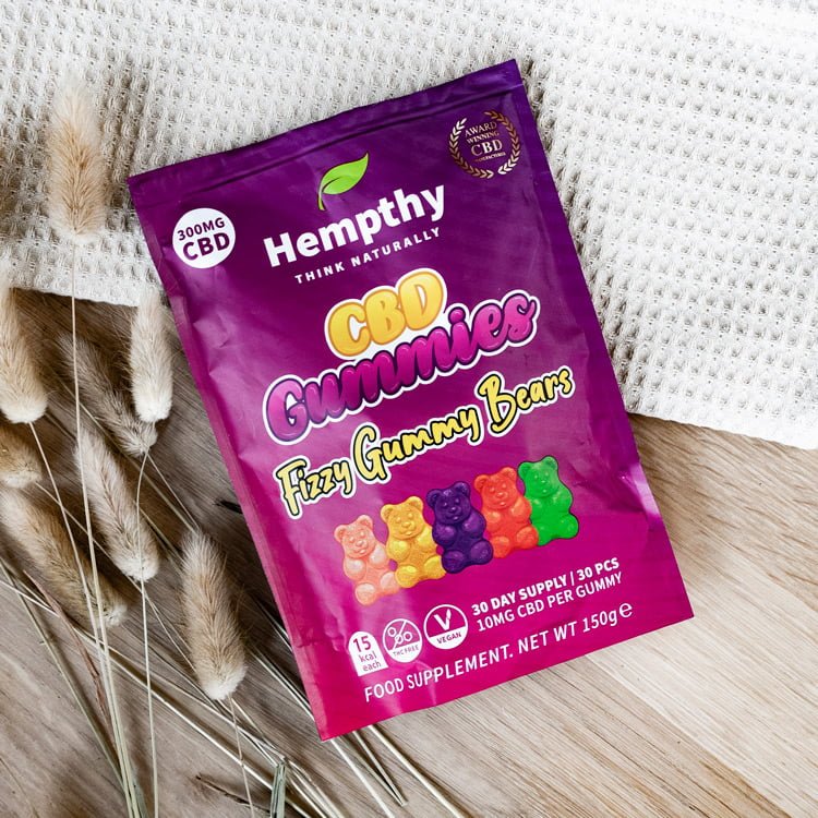 CBD Gummies Fizzy Gummy Bears Hempthy