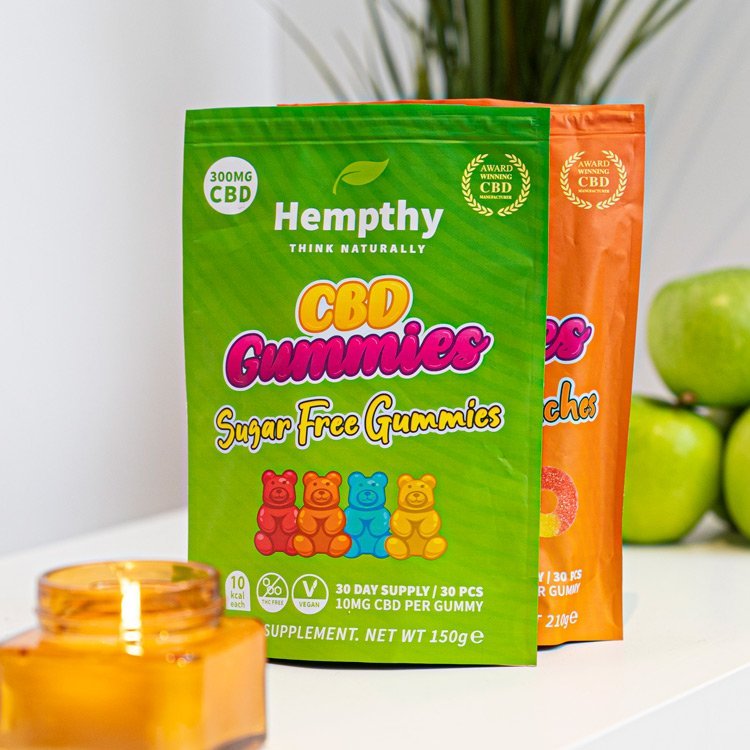 CBD Gummies Sugar Free Hempthy