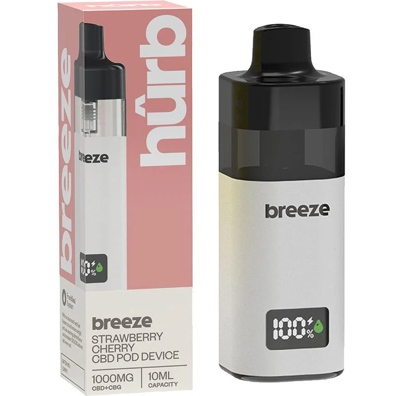 Hûrb Breeze CBD Pod Device CBD+CBG 1000mg 10ml