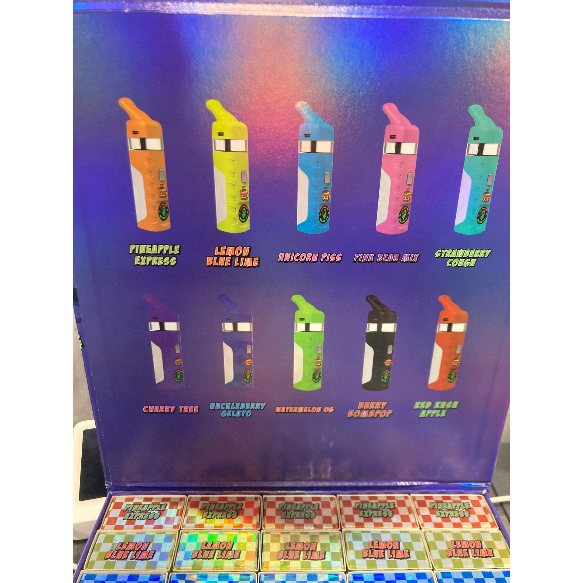 LCD THCP Filled Vapes 1.0ml