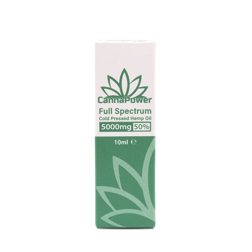 CannaPower 5000mg Full Spectrum Hemp Oil – 10ml