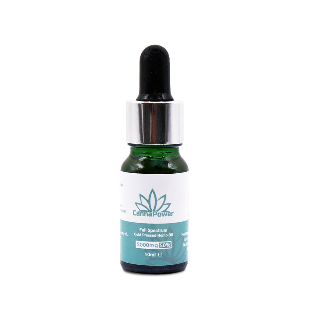 CannaPower 5000mg Full Spectrum Hemp Oil – 10ml