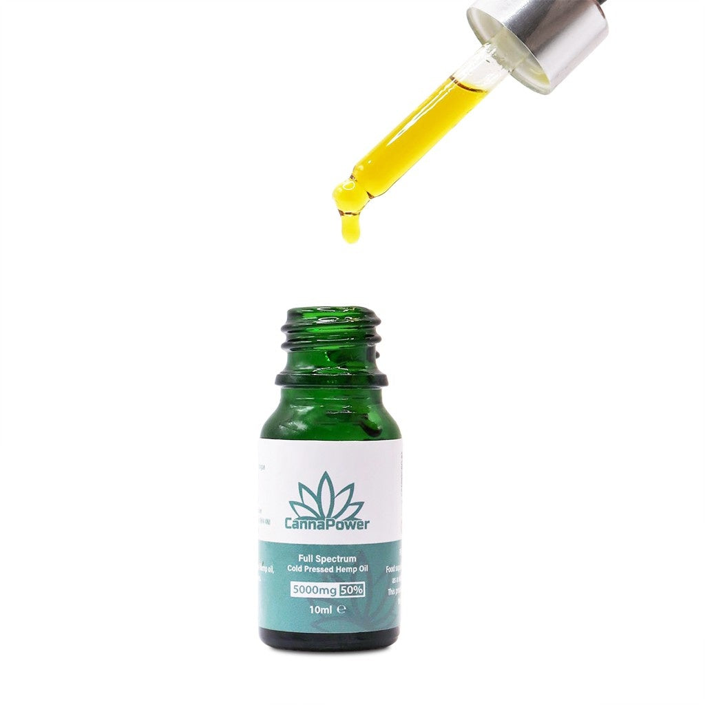 CannaPower 5000mg Full Spectrum Hemp Oil – 10ml
