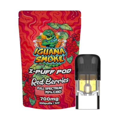 Iguana Smoke I-Puff Replacement Pod 1ml