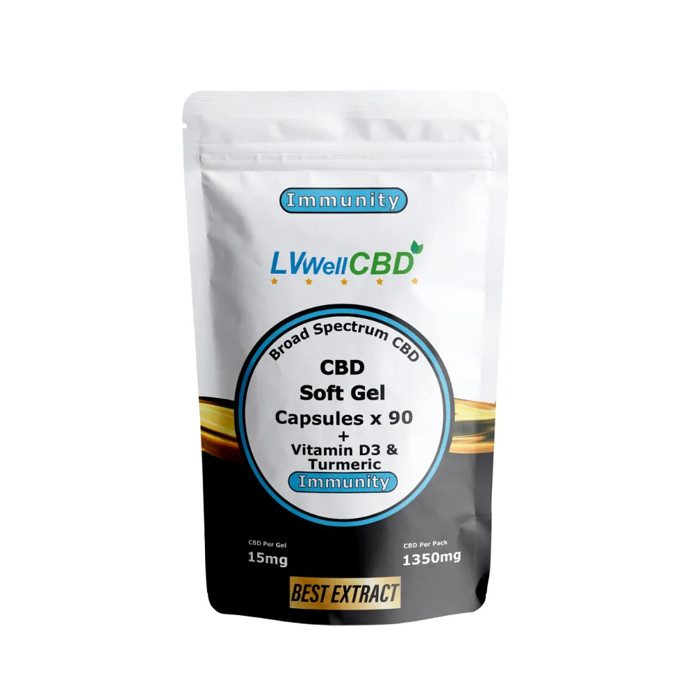 Immunity Broad Spectrum CBD Capsules 15mg