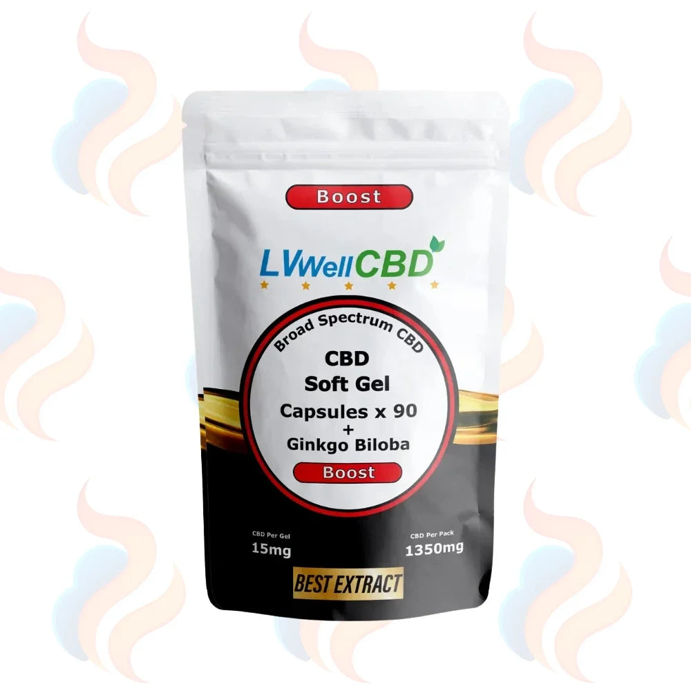 Boost Broad Spectrum CBD Capsules 15mg
