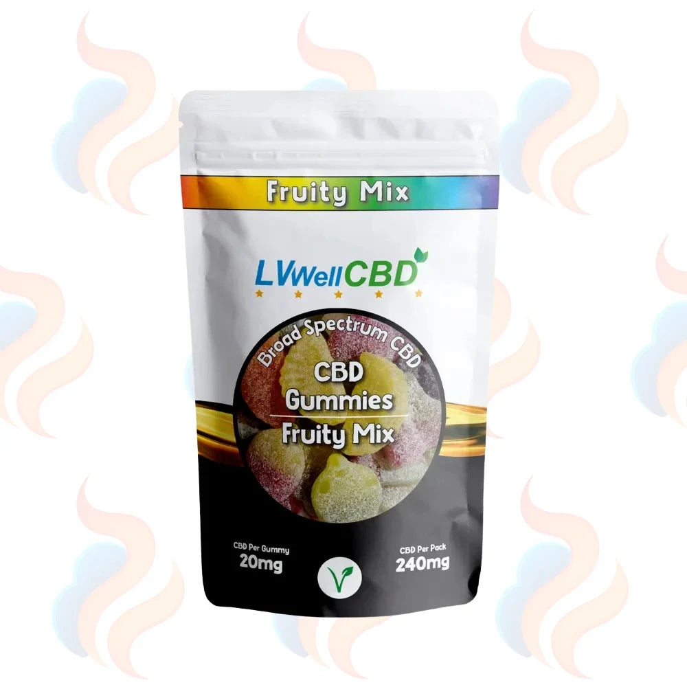 Fruity Mix Broad Spectrum CBD Gummies 20mg