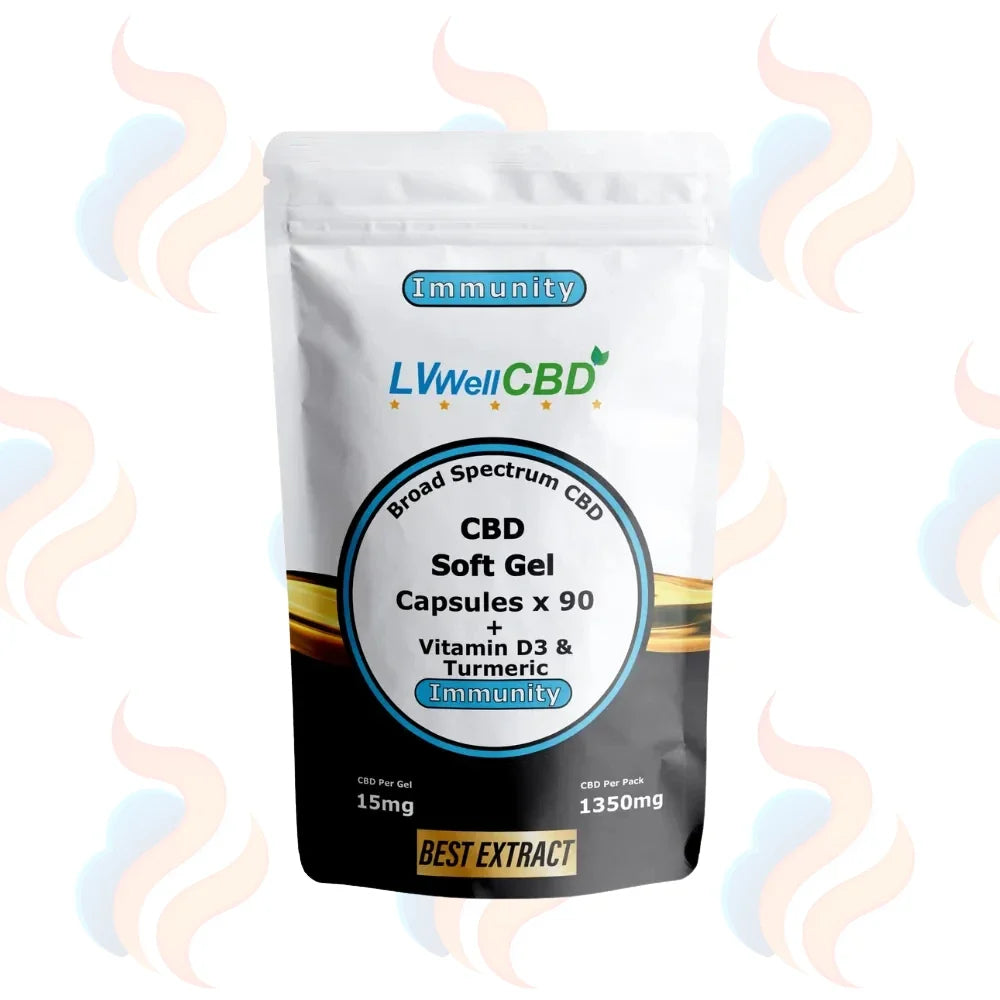 Immunity Broad Spectrum CBD Capsules 15mg