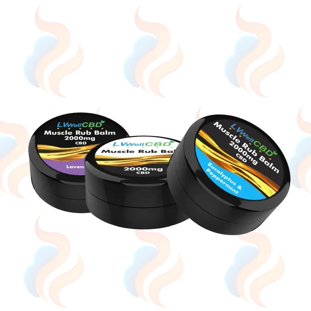 LVWell CBD Muscle Rub Balm 30ml