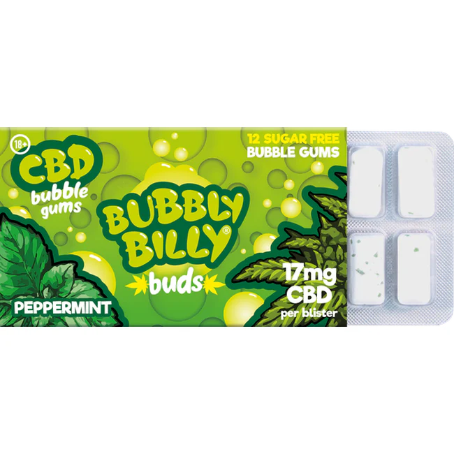 Bubbly Billy Bud's CBD Chewing Gum