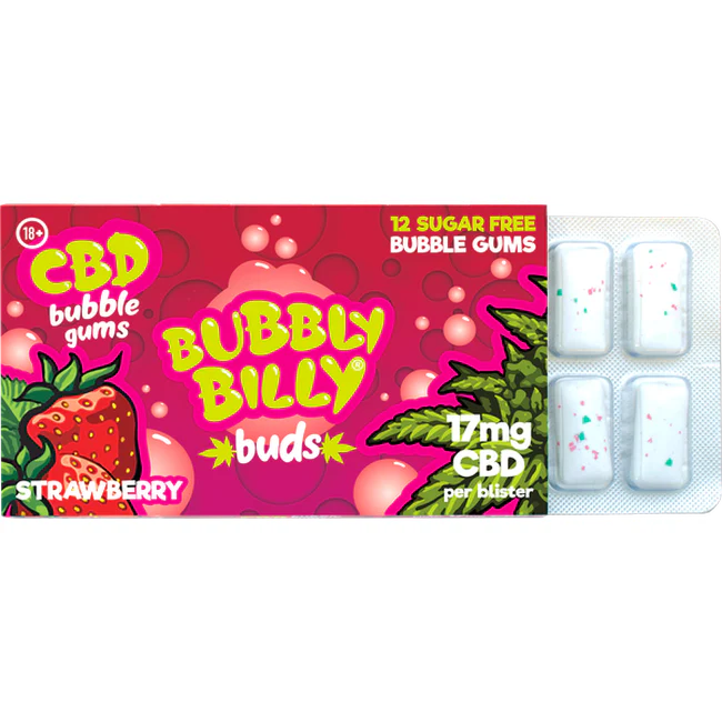 Bubbly Billy Bud's CBD Chewing Gum