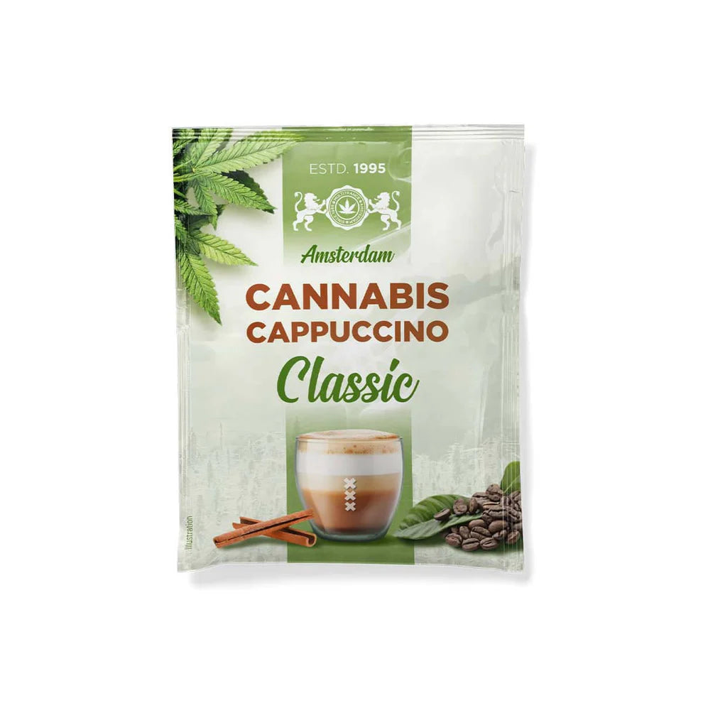 Multitrance Cannabis Coffee Instant Cappuccino Classic - (10 Sachets)