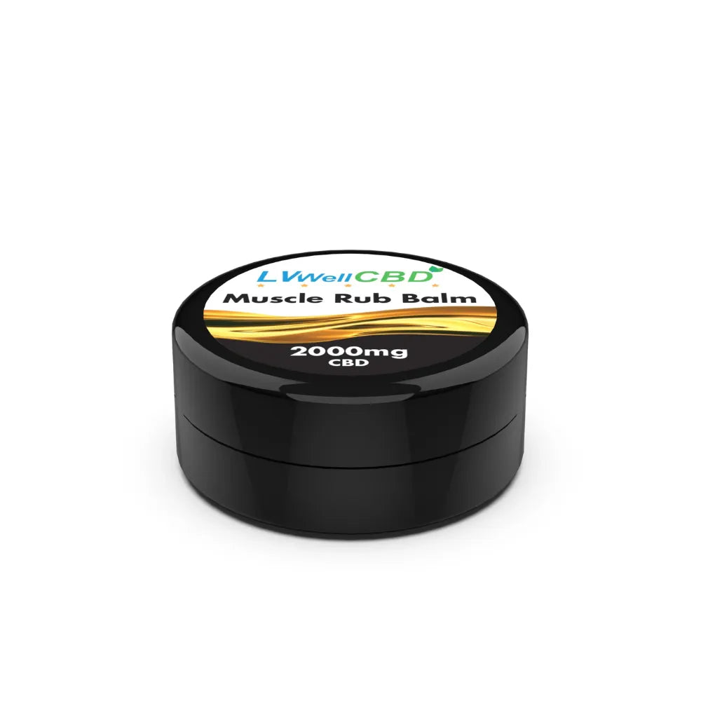 LVWell CBD Muscle Rub Balm 30ml