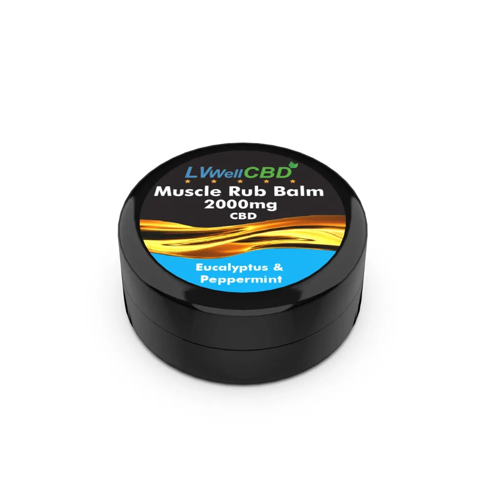 LVWell CBD Muscle Rub Balm 30ml
