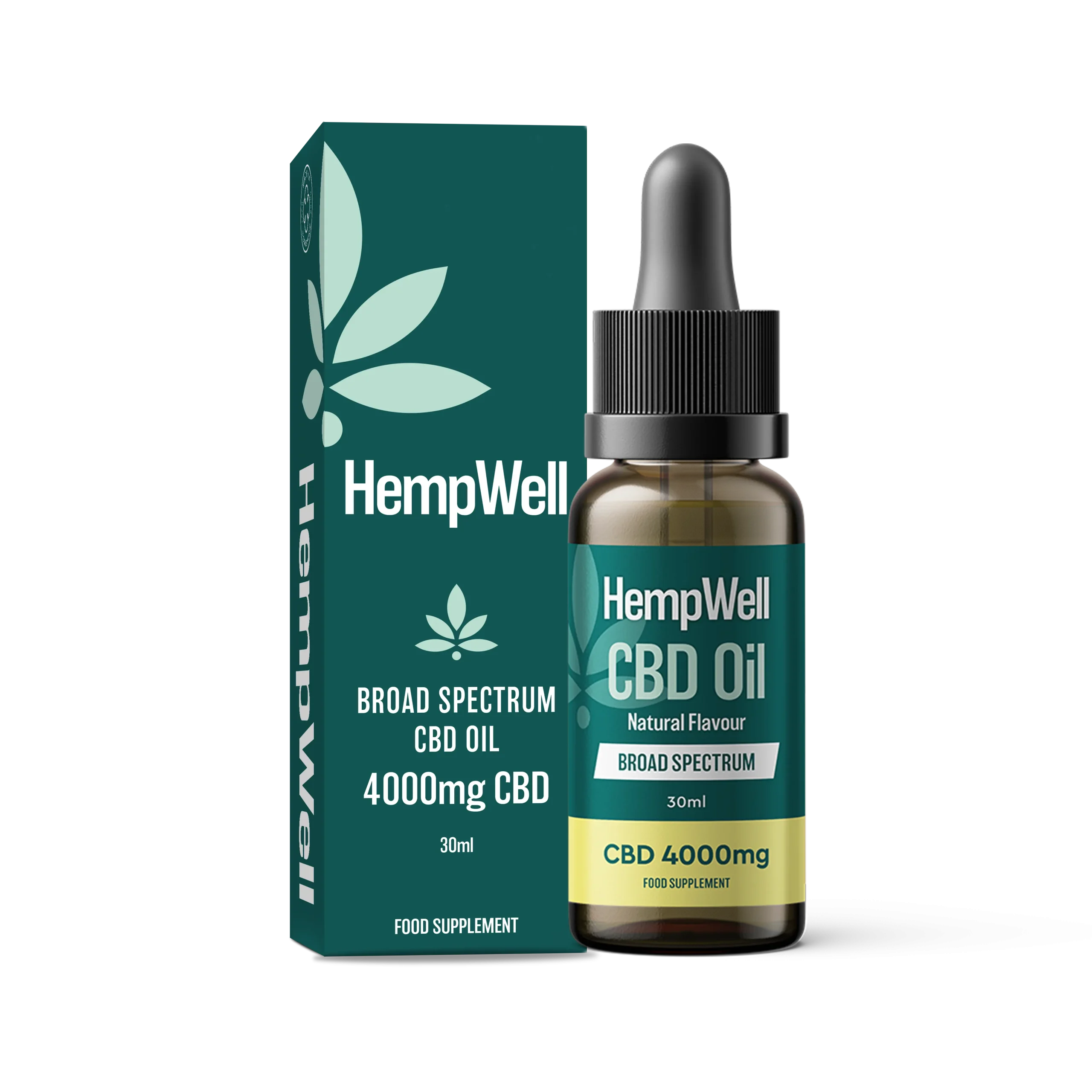 CBD Broad Spectrum Oil Drops 4000mg (30ml)