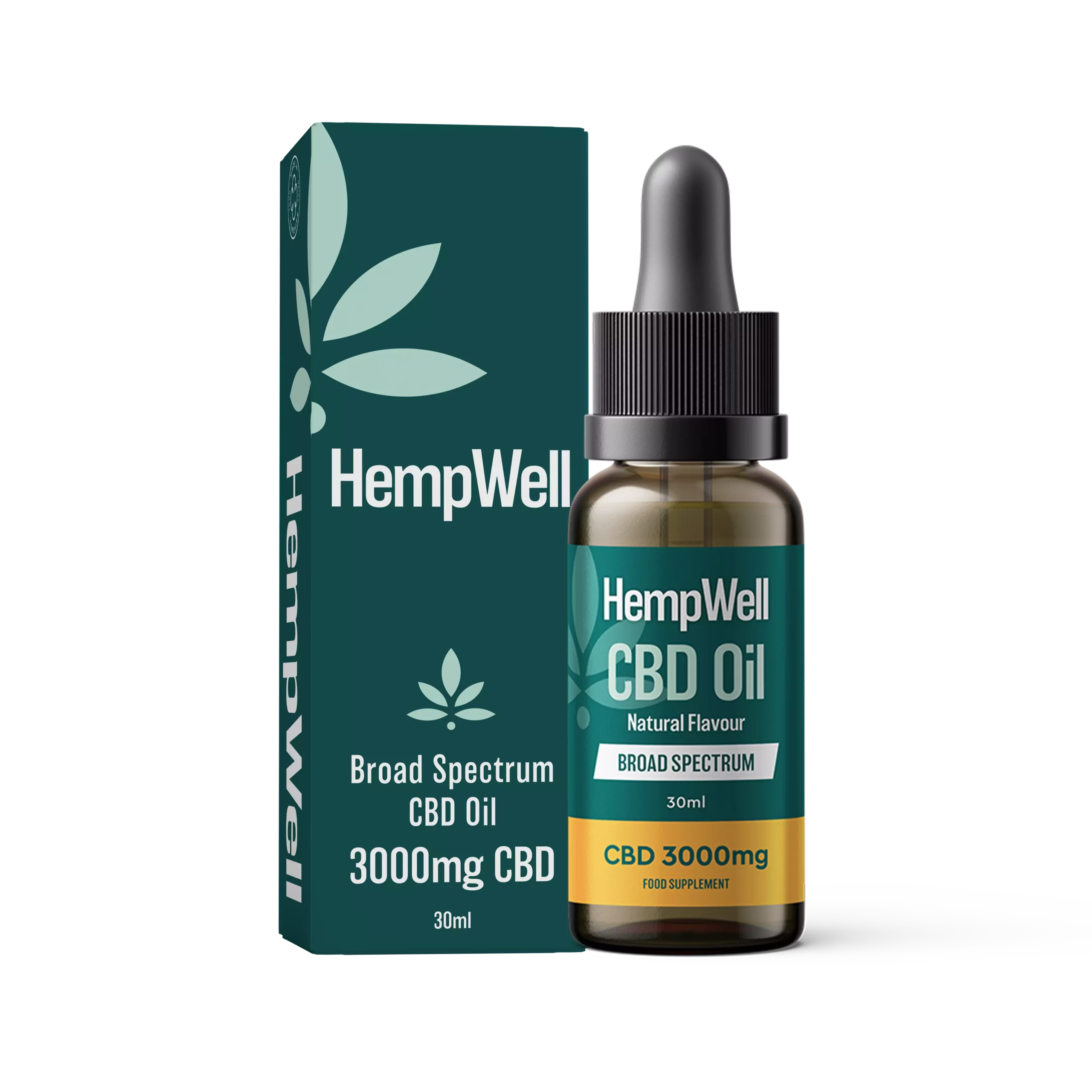 CBD Broad Spectrum Oil Drops 3000mg (30ml)