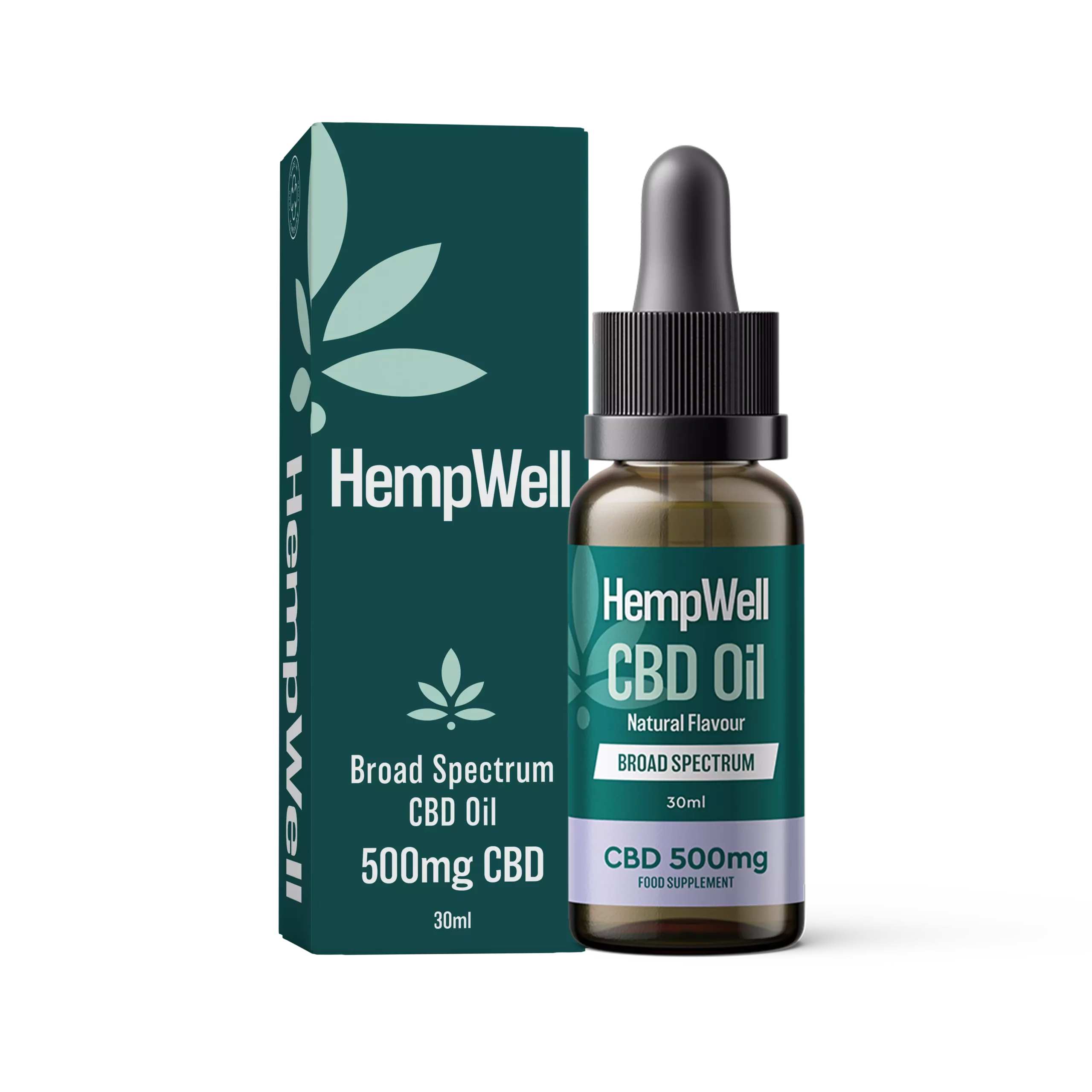 CBD Broad Spectrum Oil Drops 500mg (30ml)