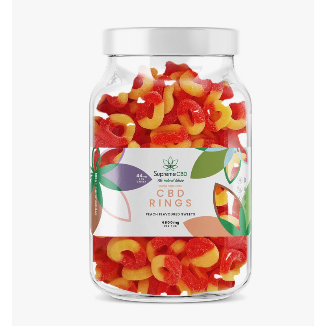 Supreme CBD Super Strength CBD Gummies 4800mg