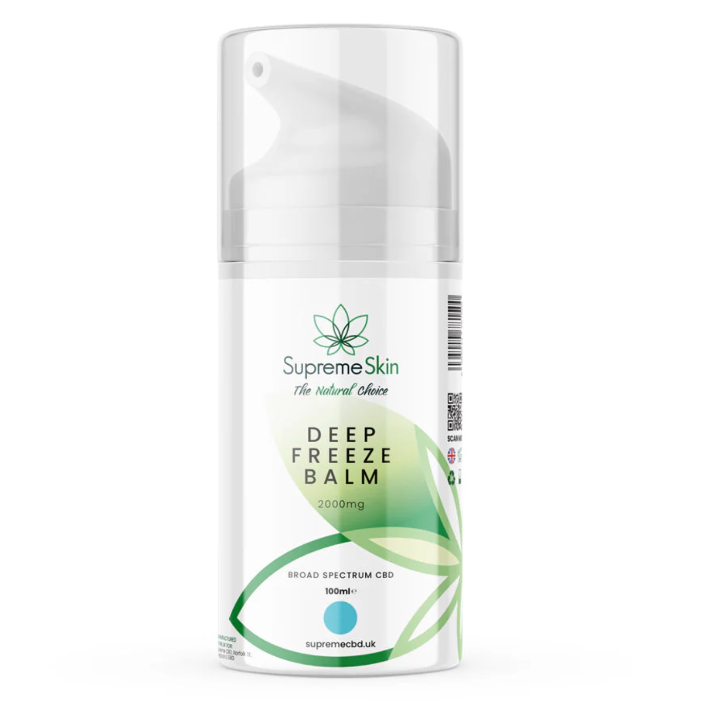 Supreme CBD Deep Freeze Balm - 1000mg to 2000mg