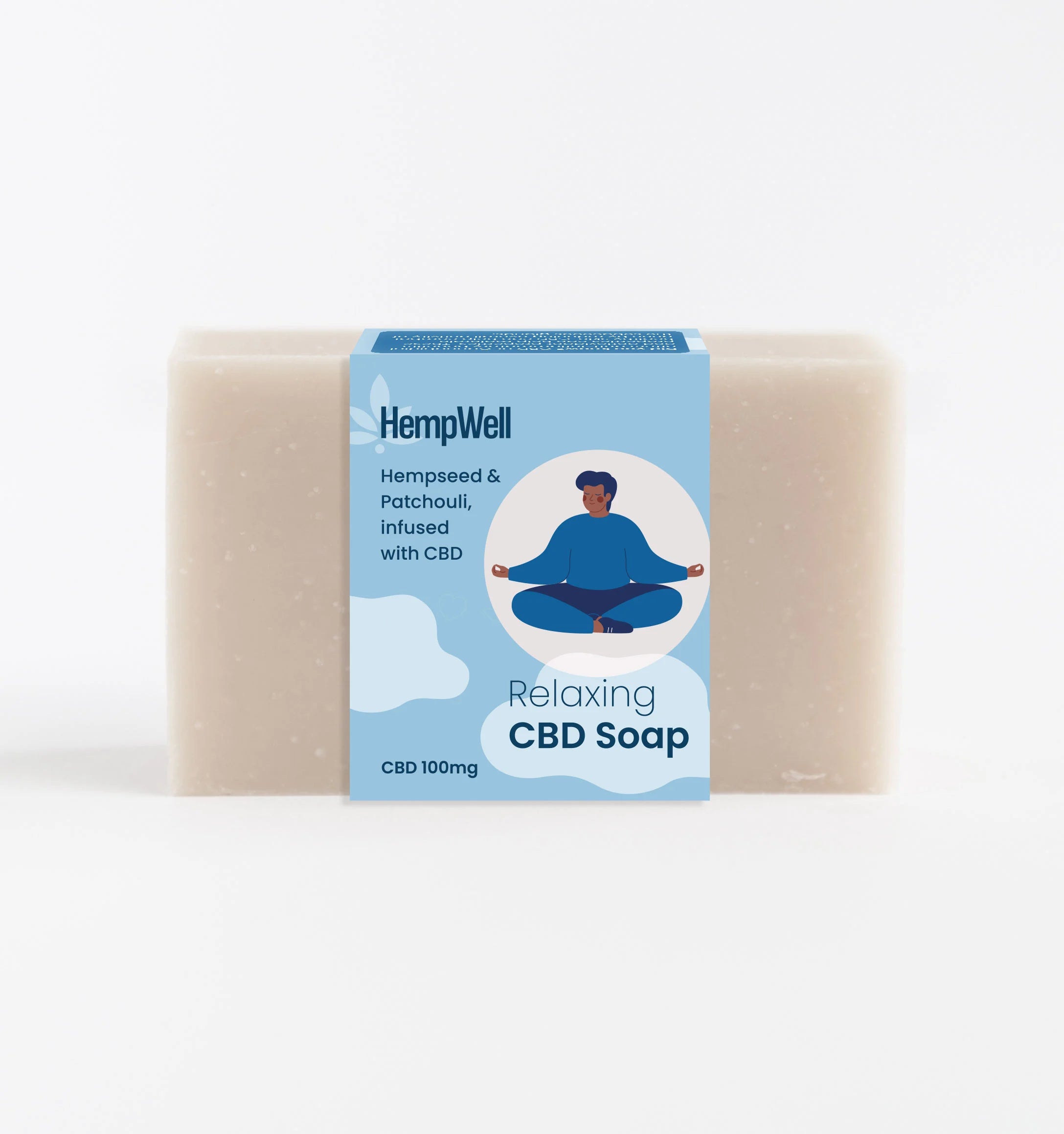 CBD Soap Hempseed & Patchouli 100mg CBD