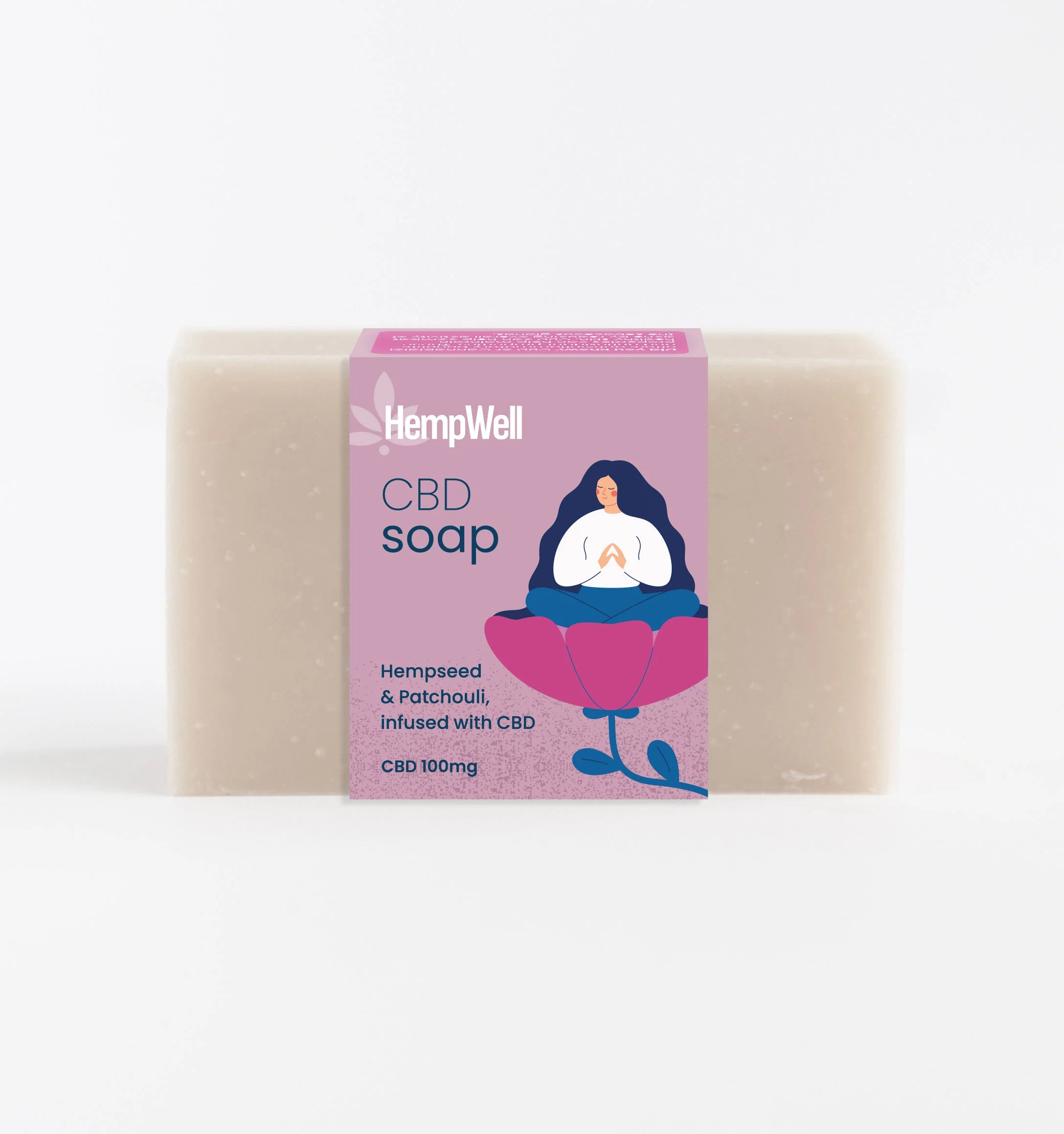 CBD Soap Hempseed & Patchouli 100mg CBD