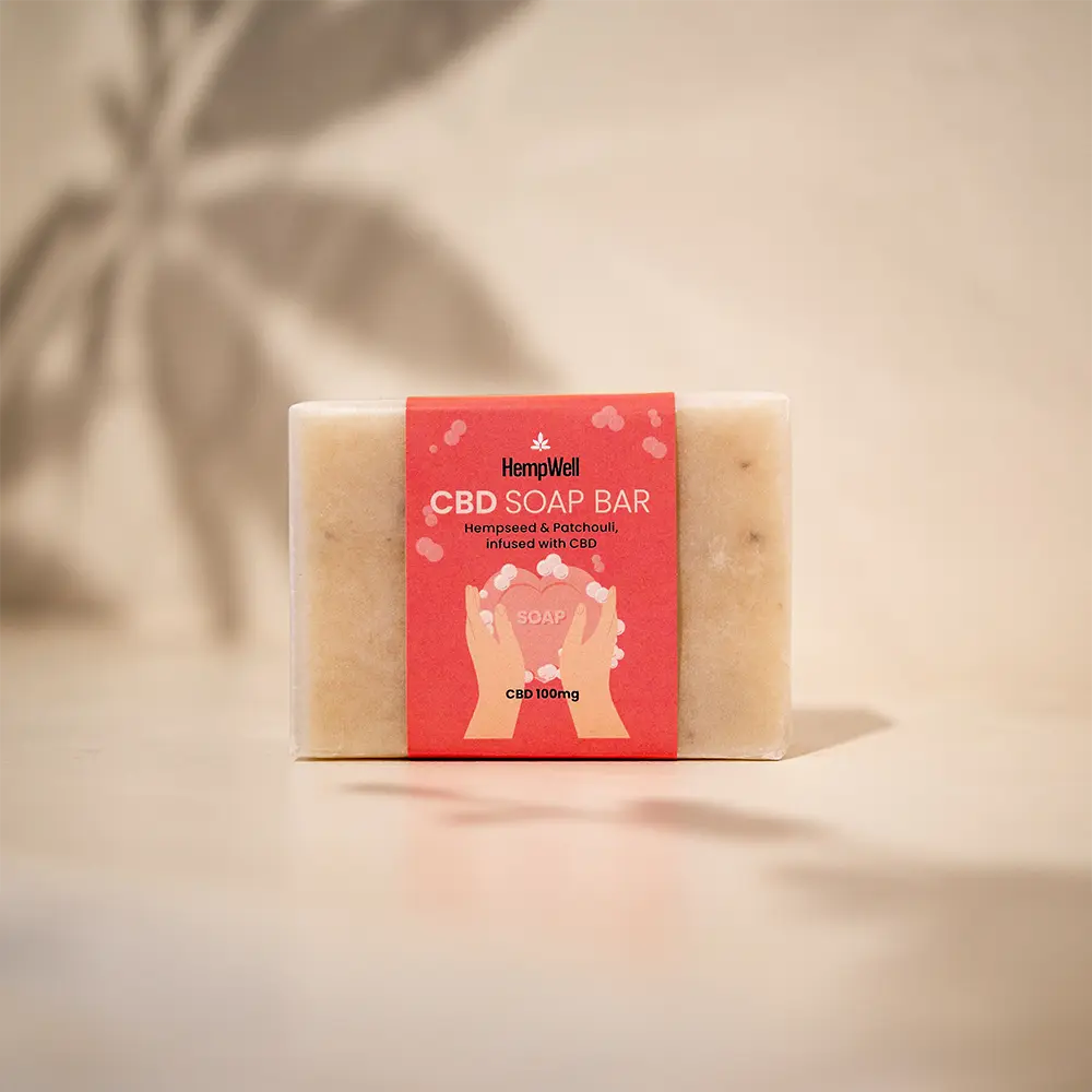 CBD Soap Hempseed & Patchouli 100mg CBD