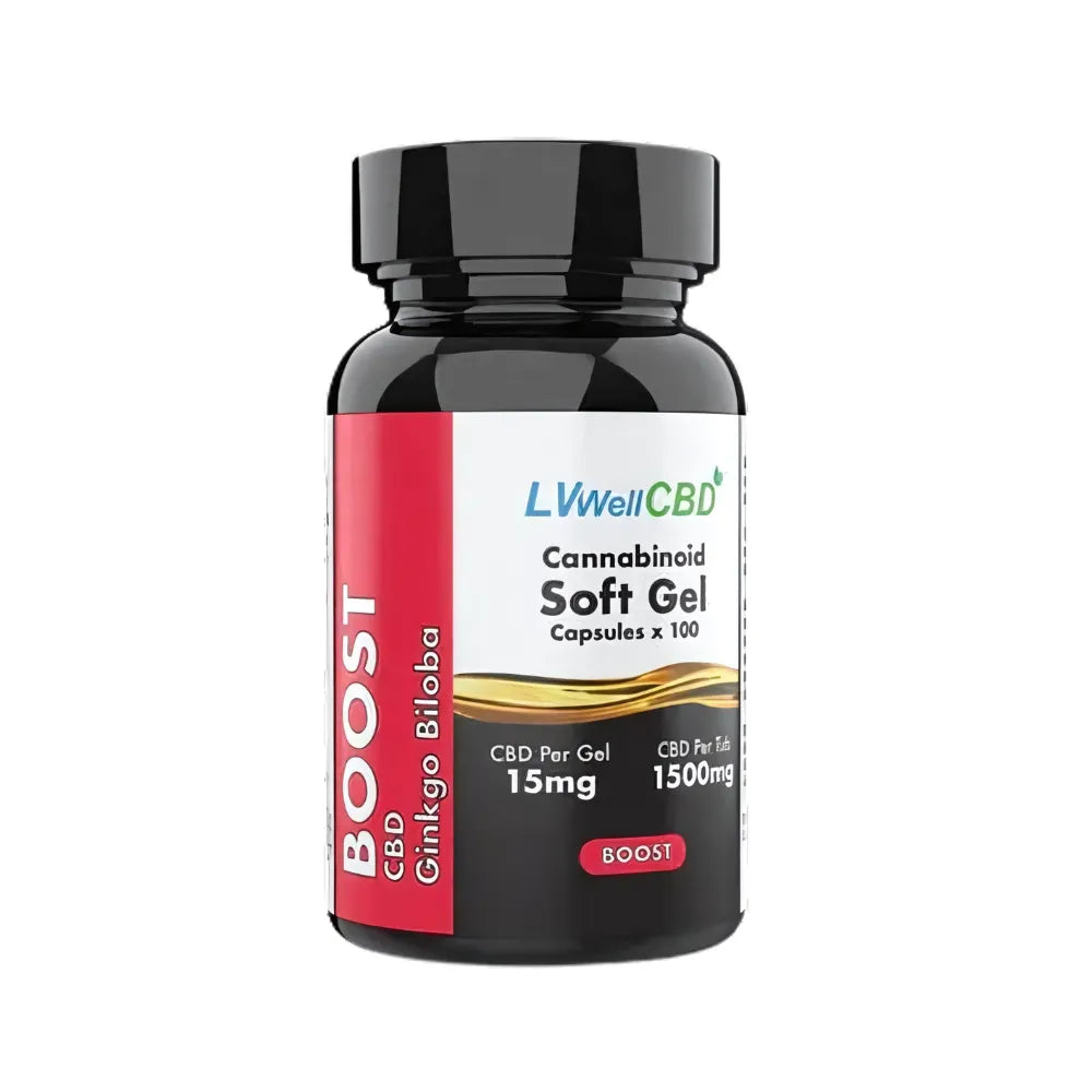 Boost Broad Spectrum CBD Capsules 15mg