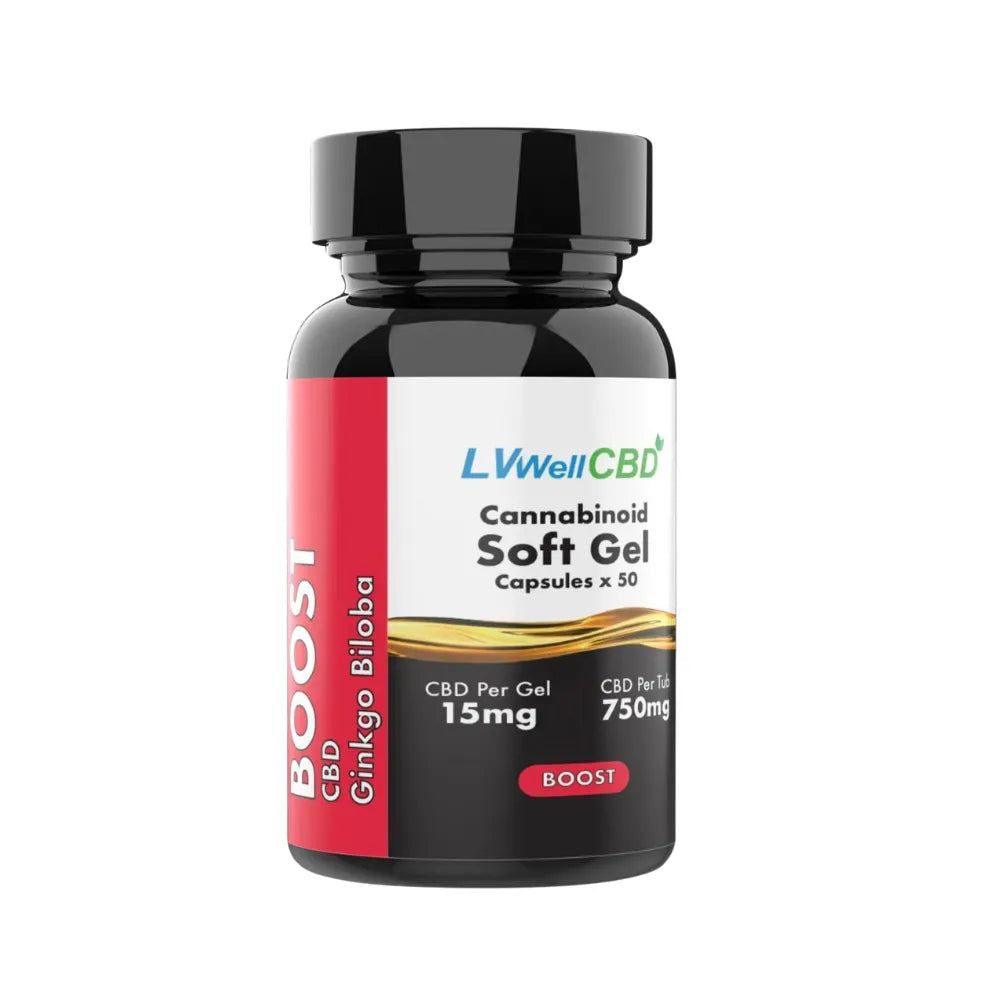Boost Broad Spectrum CBD Capsules 15mg