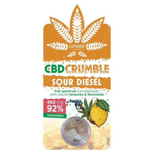 Euphoria CBD Crumble 460mg