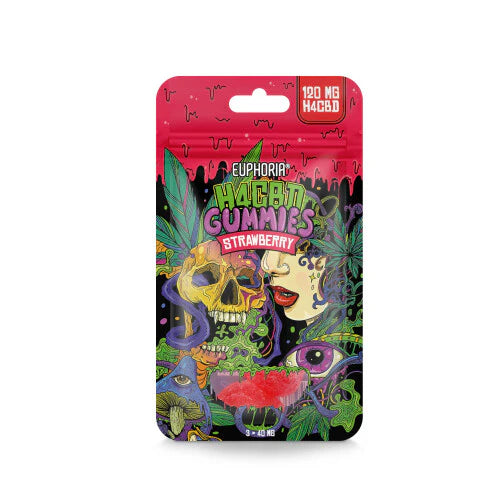Euphoria H4CBD Gummies 120mg (3 pcs)