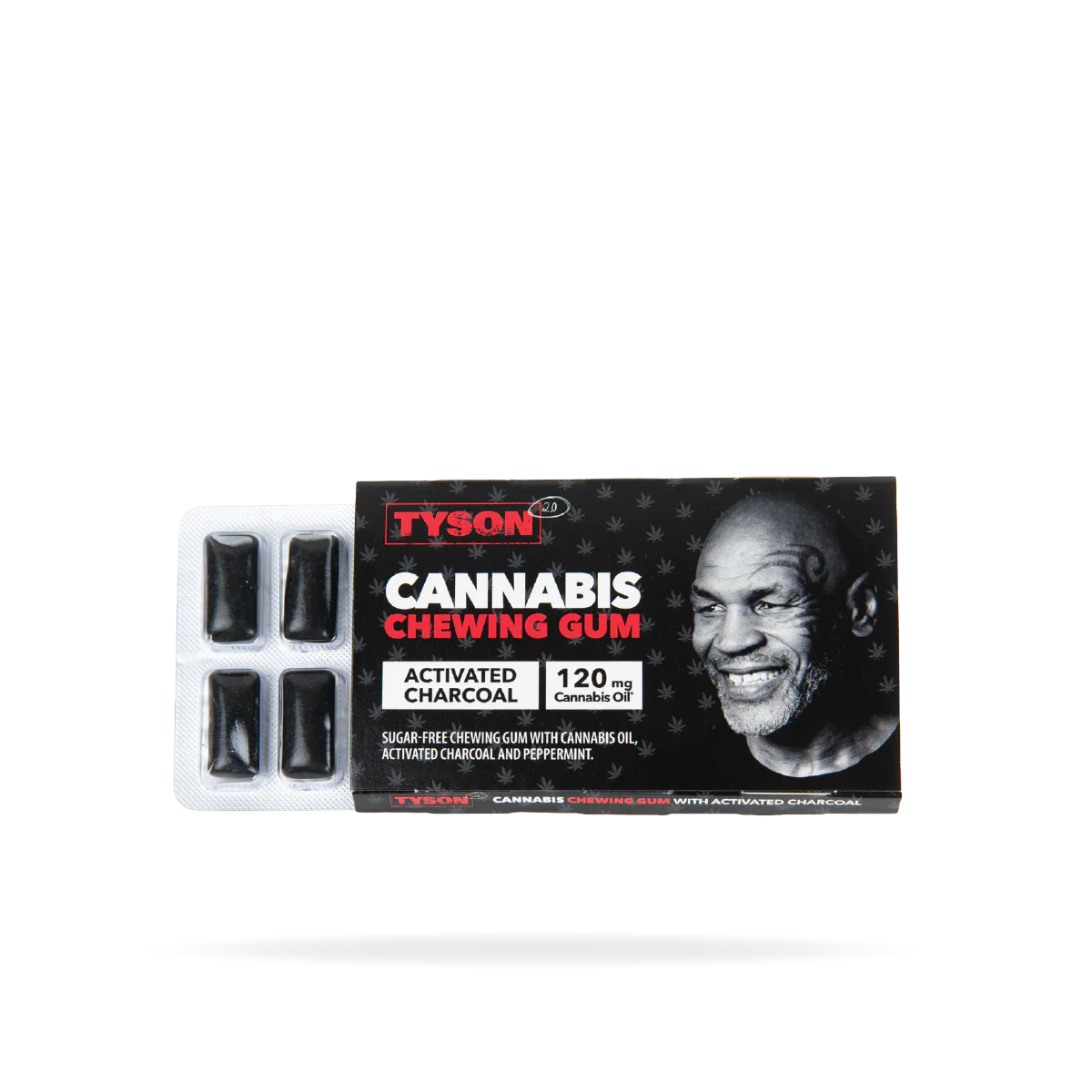 Tyson 2.0 Cannabis Peppermint Chewing Gum