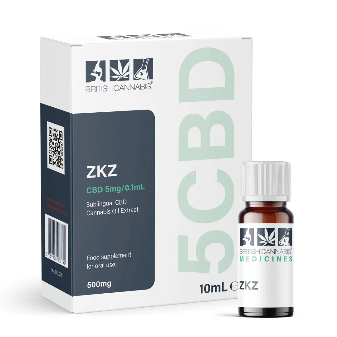 5CBD ZKZ Full Plant Extract (10ml CBD Cannabis Oil) – 500mg