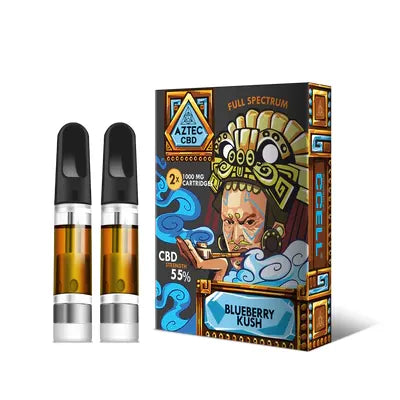 Aztec 55% CBD Cartridges-2 Pack